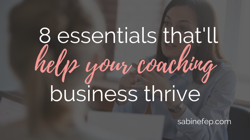 help your coaching business thrive