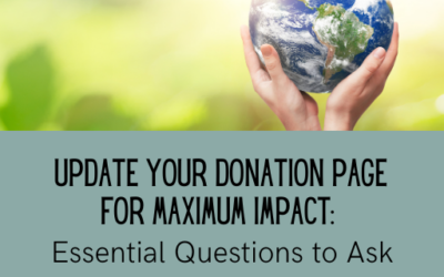 Update Your Donation Page for Maximum Impact: Essential Questions to Ask